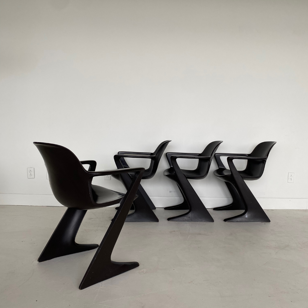 Space Age Kangaroo 'Z Chairs' by Ernst Moeckl for Horn Collection, 1960s, Germany