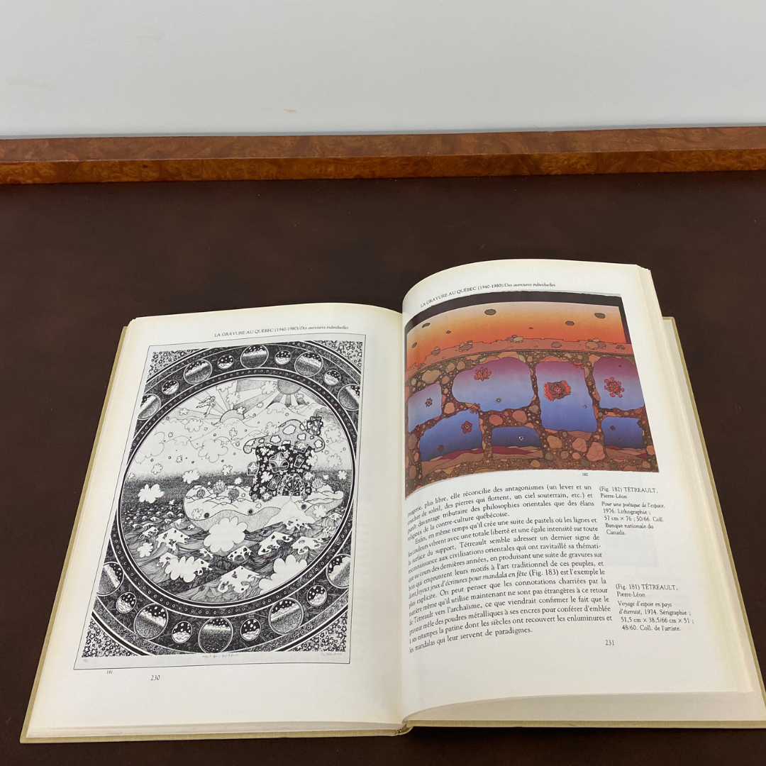 La gravure au Québec (1940-1980) by Gilles Daigneault et Ginette Deslauriers for les Éditions Héritages, 1981(French Edition)
