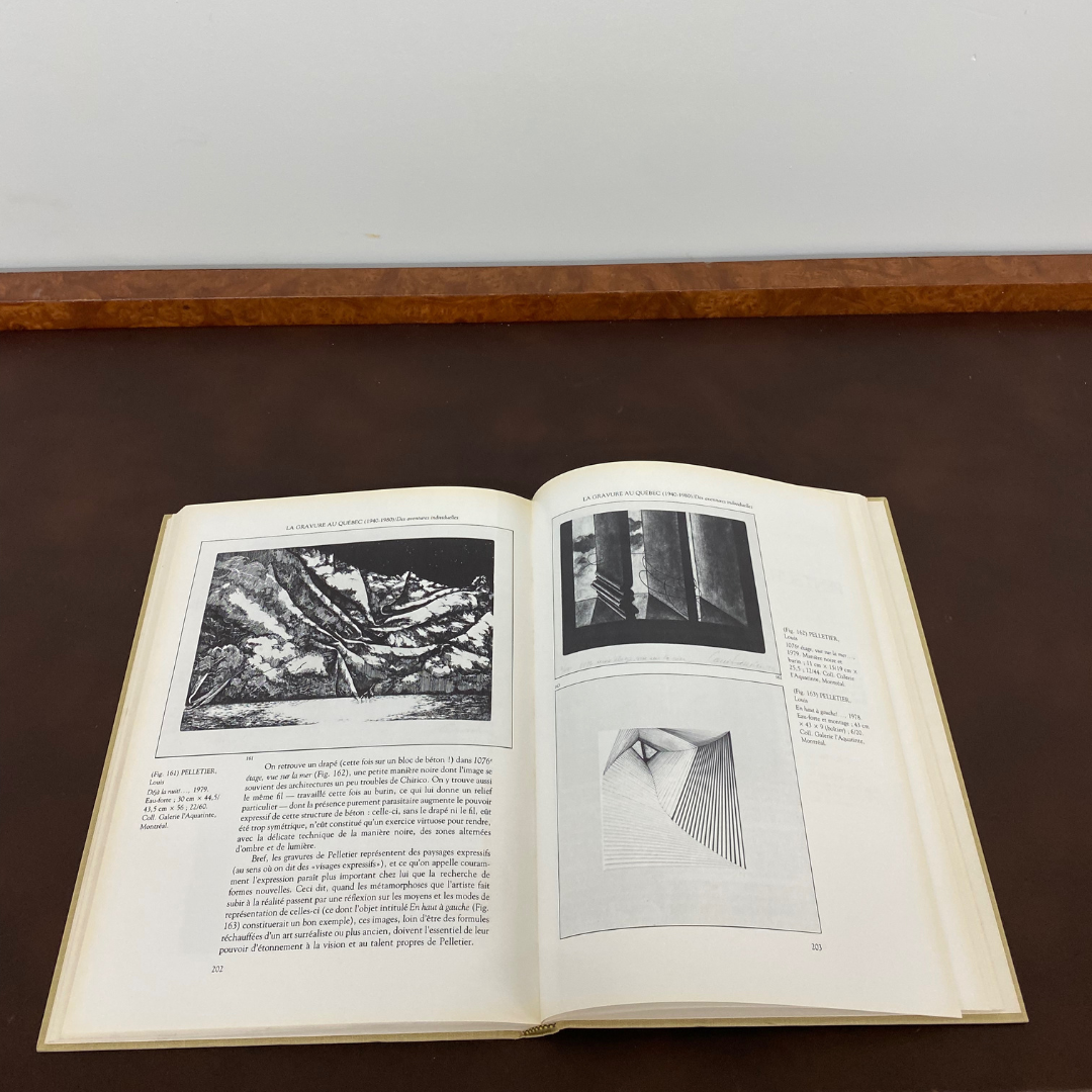 La gravure au Québec (1940-1980) by Gilles Daigneault et Ginette Deslauriers for les Éditions Héritages, 1981(French Edition)