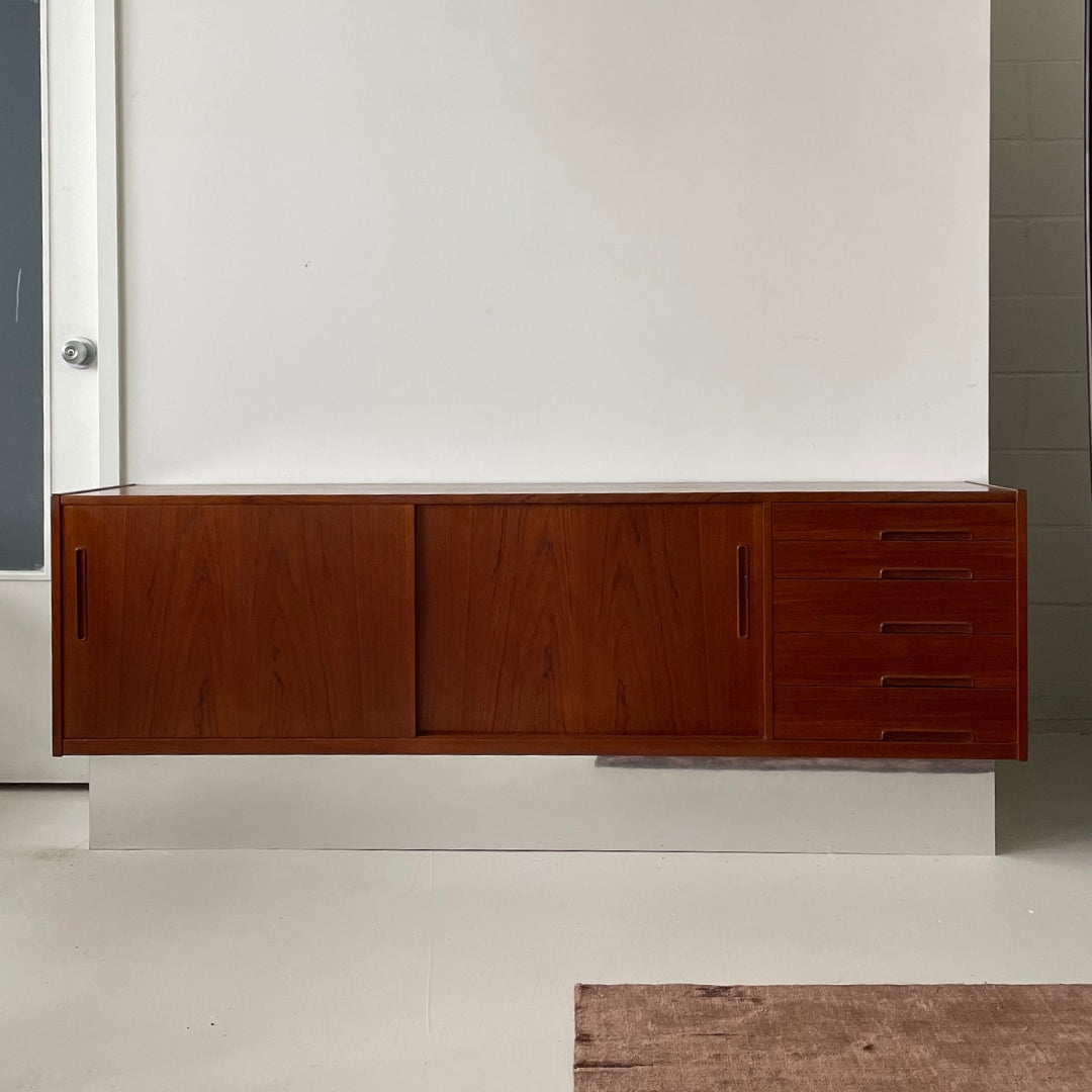 "Trento" Teak Credenza by Nils Jonsson  for Hugo Troeds, 1960's