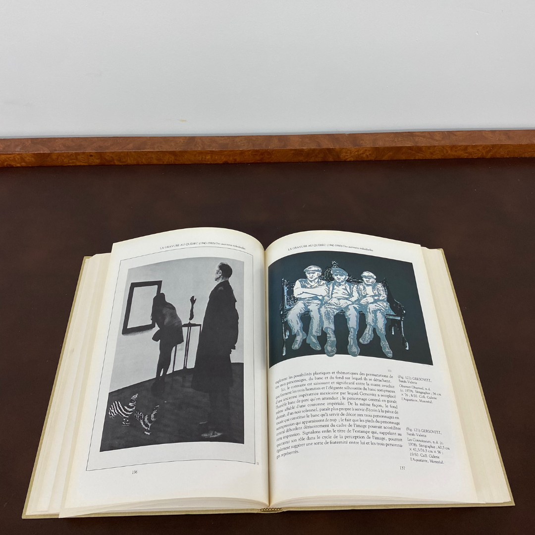 La gravure au Québec (1940-1980) by Gilles Daigneault et Ginette Deslauriers for les Éditions Héritages, 1981(French Edition)