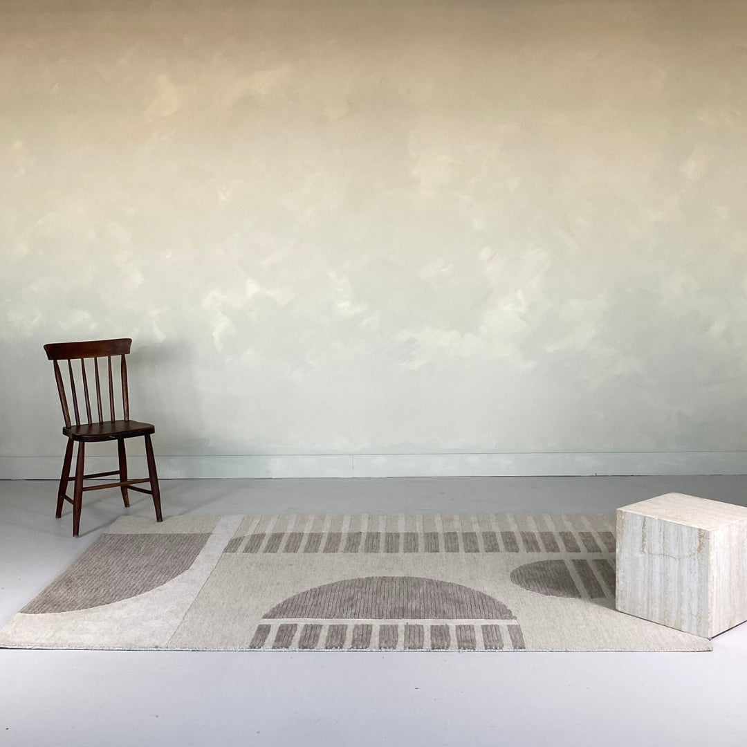 Hand-Tufted Wool Rug