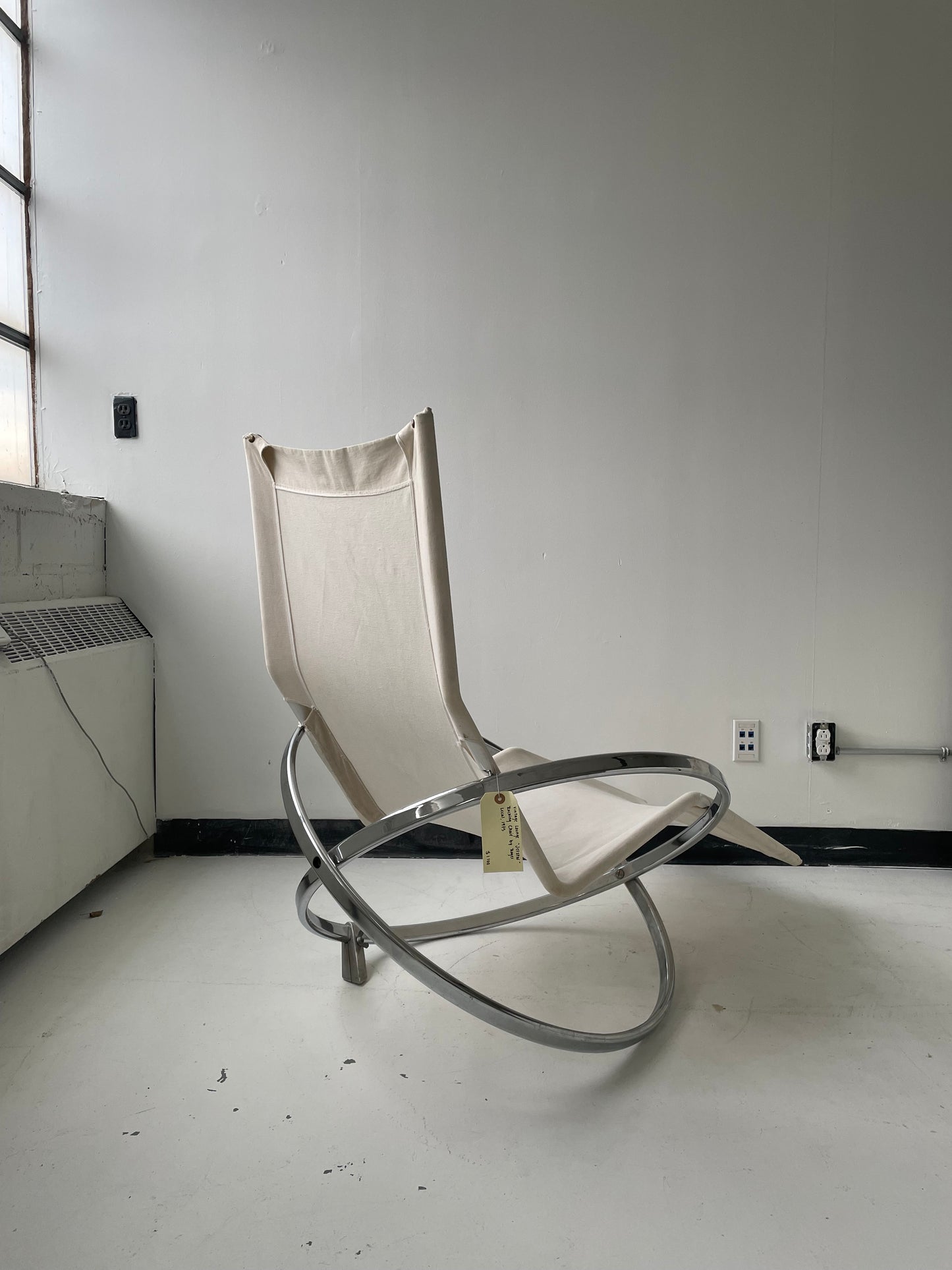 Vintage Lounge "Jetstar" Rocking Chair by Roger Lecal, 1975