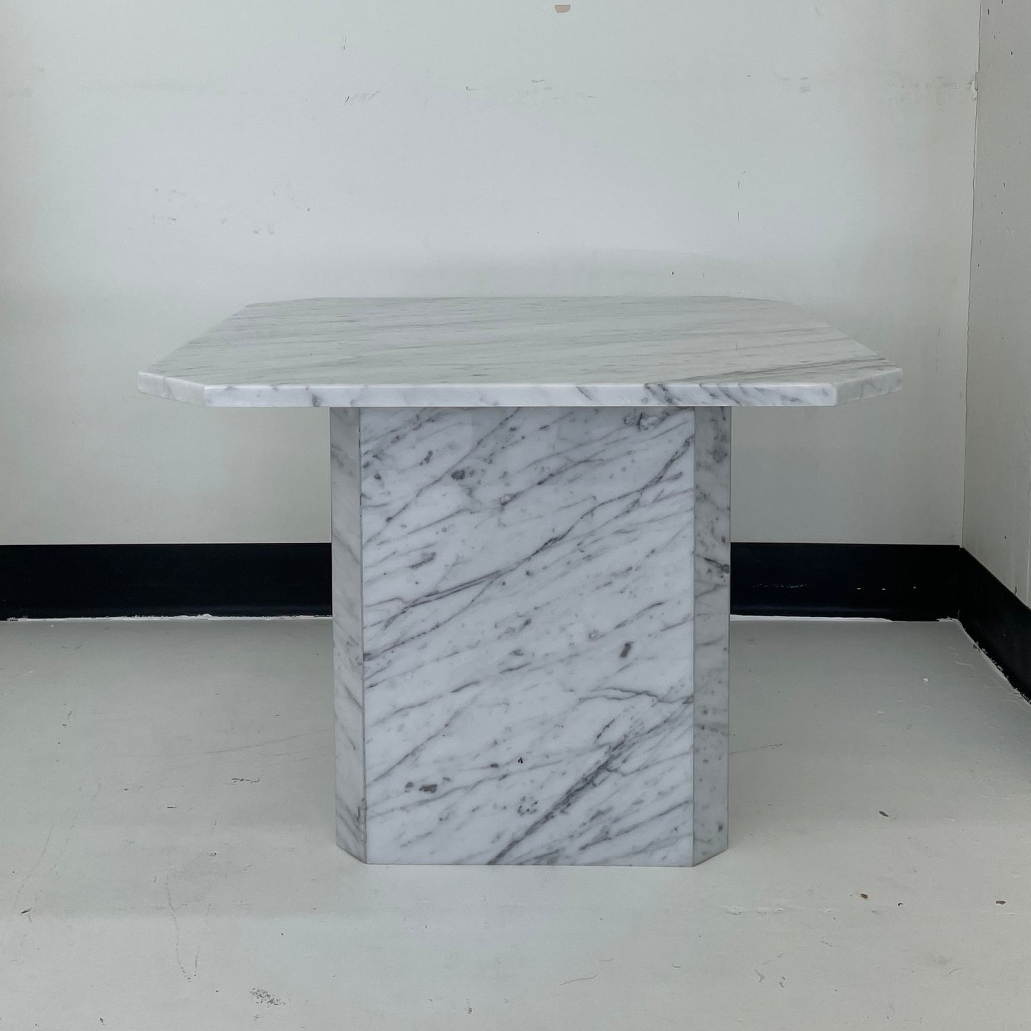 Square Carrara Side Table