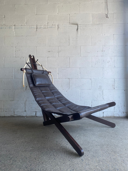 Sail Chair by Dominic Michaelis for Moveis Corazza, Brazil, 1970's